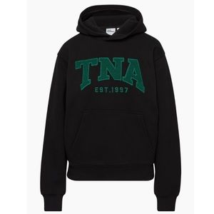 NWT TNA black and green hoodie